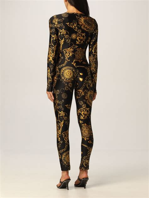 versace jump suit|Versace jumpsuit women.